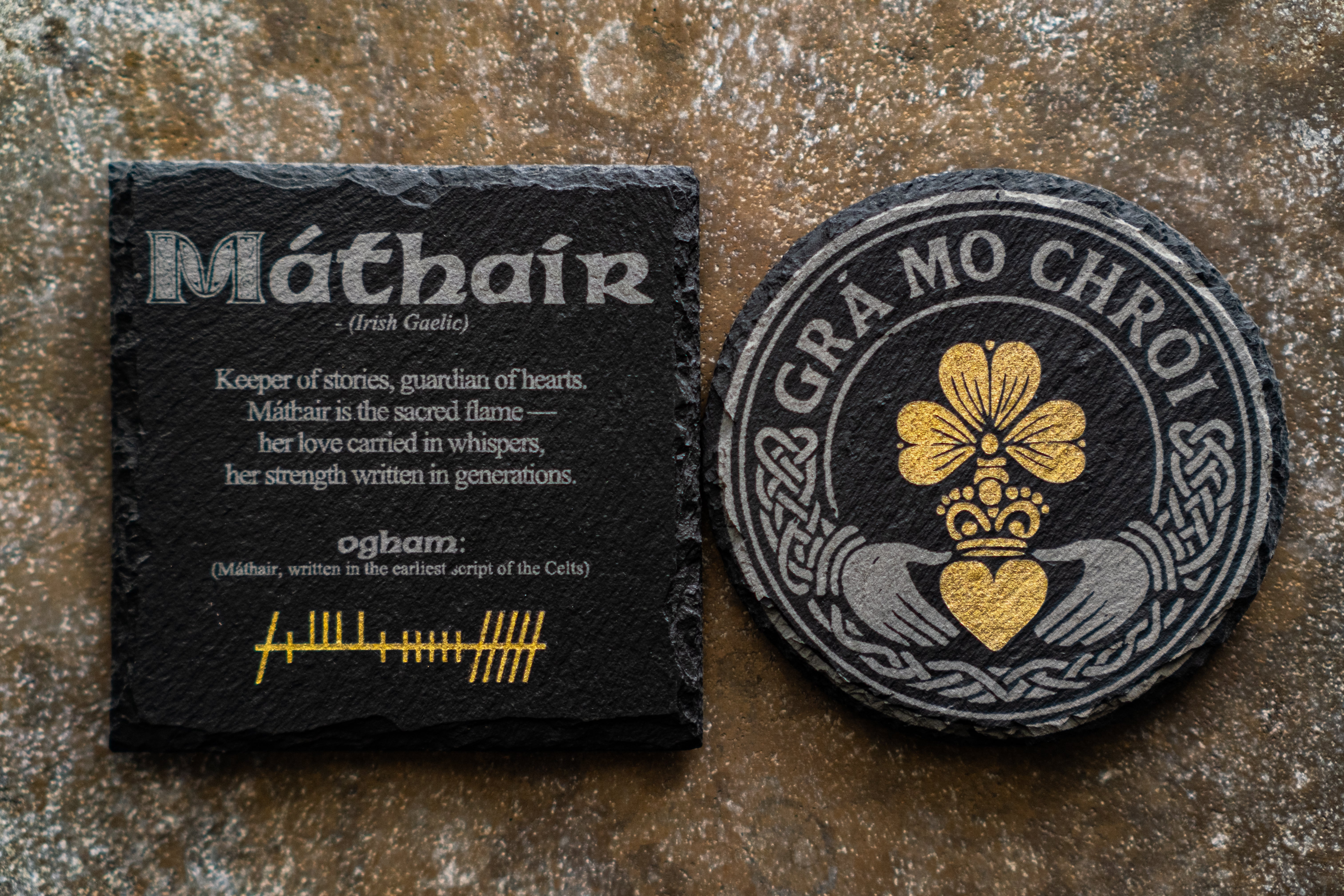 Mother's Day Slate Coasters | Limited Edition | Gift Set – Foyle