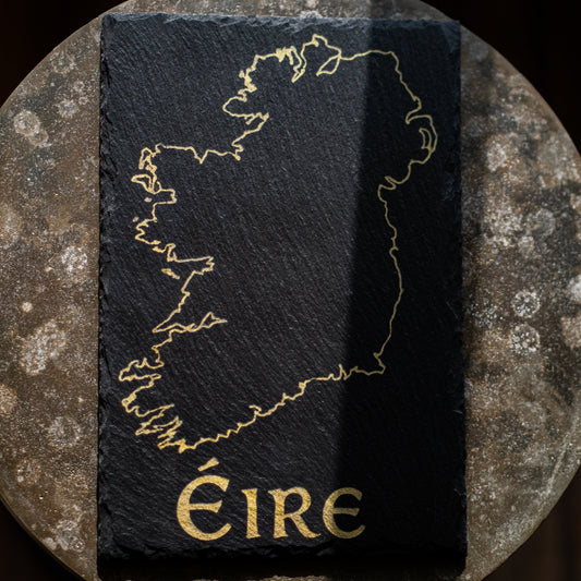 Heart of Éire - Slate Engraving
