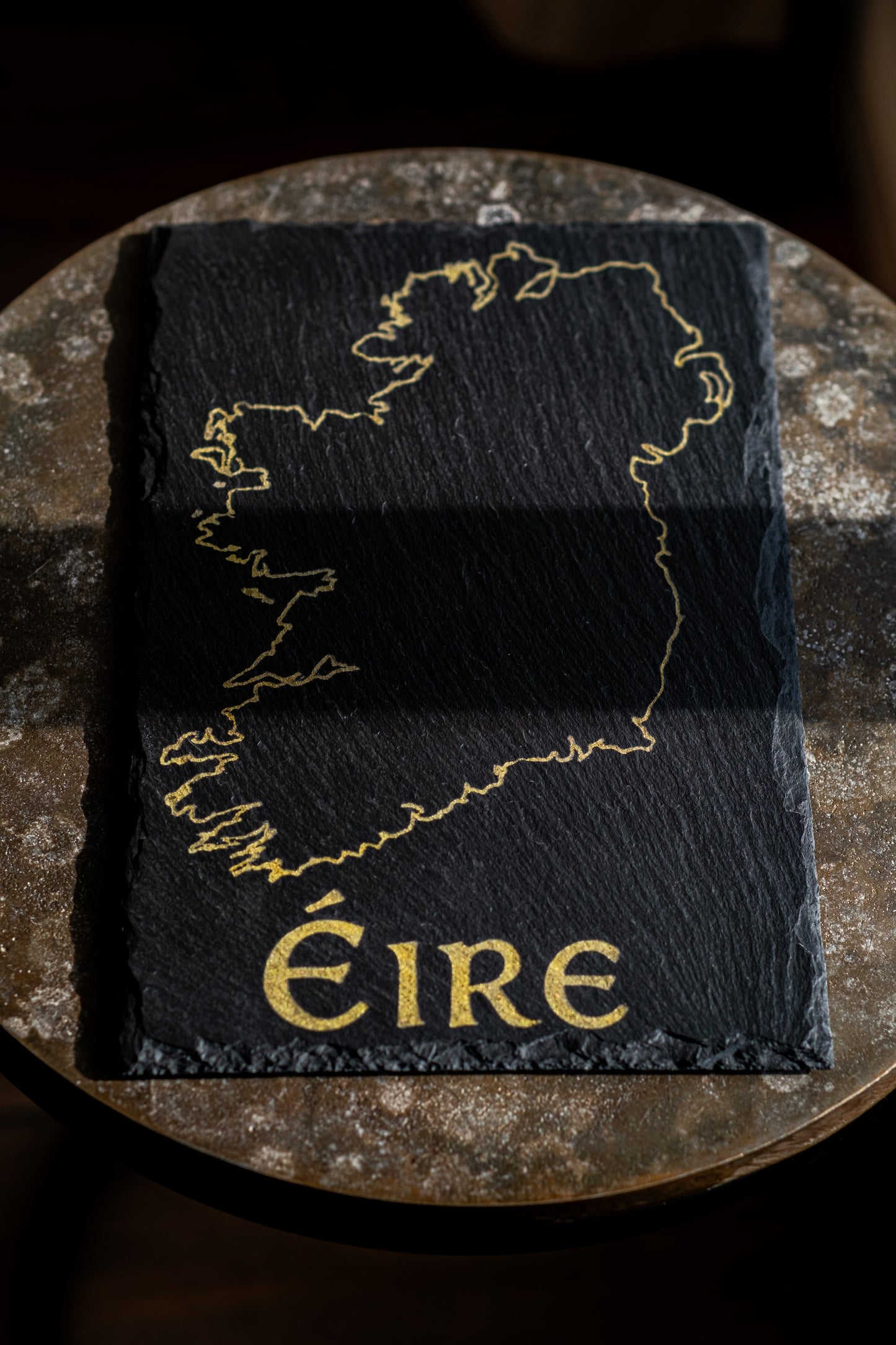 Heart of Éire - Slate Engraving