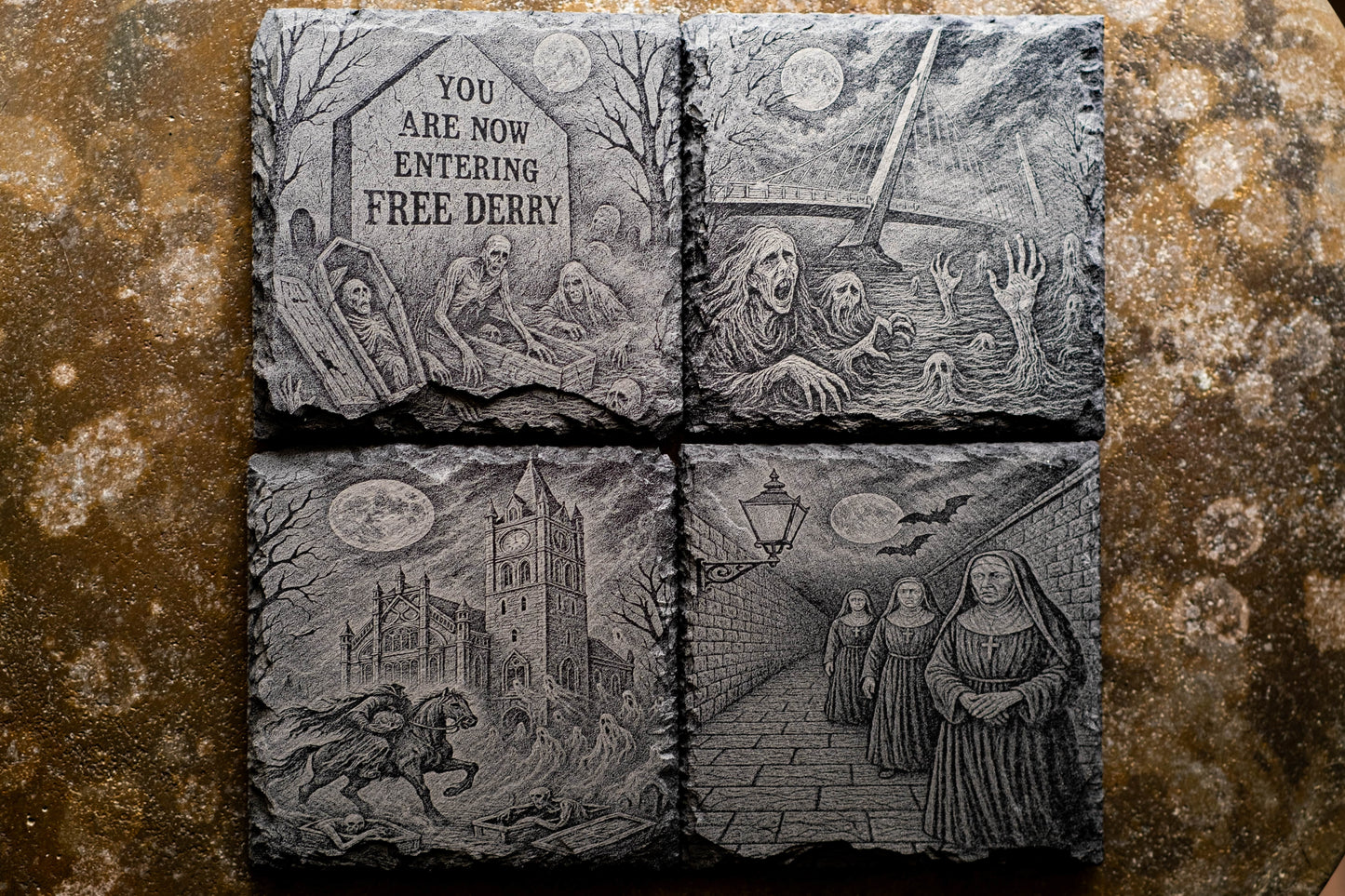 Limited Edition Derry Halloween Coasters