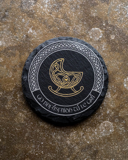 Go Bhfásfaidh Tú le Grá – New Beginnings Coaster Set - Foyle Engraving Co